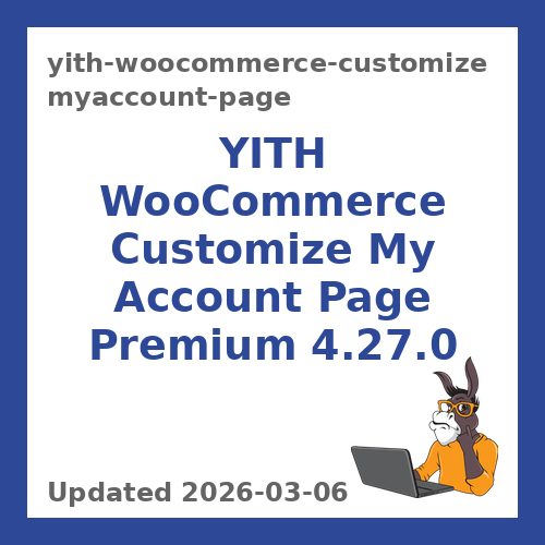 YITH WooCommerce Customize My Account Page 4.27.0