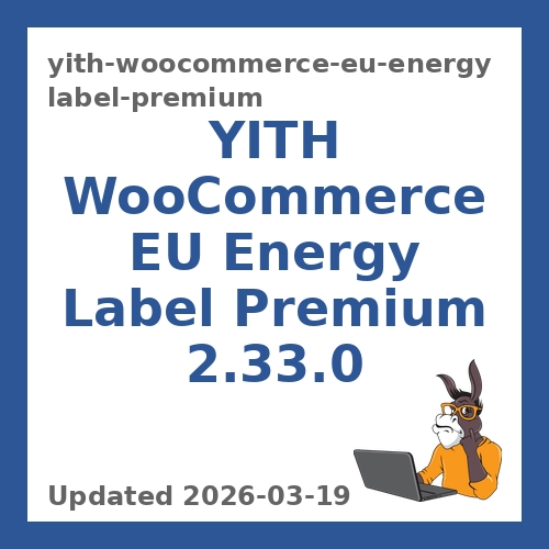 YITH WooCommerce EU Energy Label Premium 2.33.0