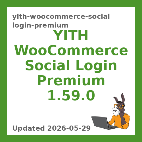 YITH WooCommerce Social Login Premium 1.59.0