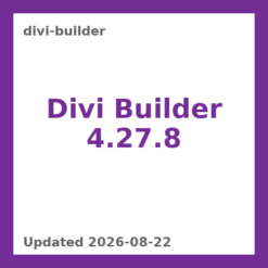 Divi Builder 4.27.8