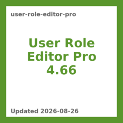 User Role Editor Pro 4.66
