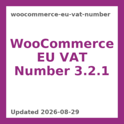 WooCommerce EU VAT Number 3.2.1