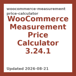 WooCommerce Measurement Price Calculator 3.24.1