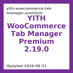 YITH WooCommerce Tab Manager Premium 2.19.0