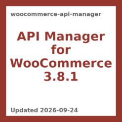 WooCommerce API Manager 3.8.1