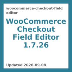 WooCommerce Checkout Field Editor 1.7.26