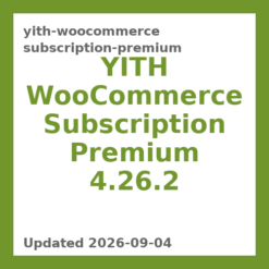 YITH WooCommerce Subscription Premium 4.26.2