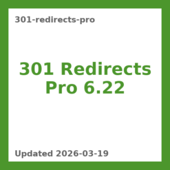 301 Redirects Pro 6.22