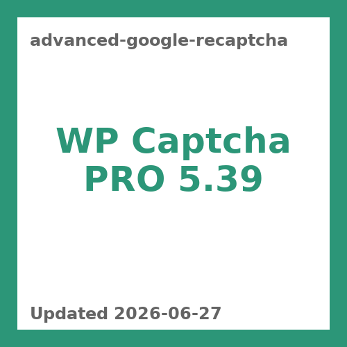 WP Captcha PRO 5.39