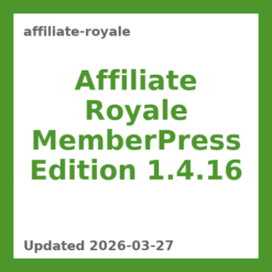 Affiliate Royale MemberPress Edition 1.4.16