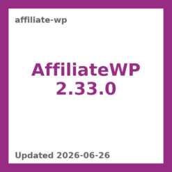 AffiliateWP 2.33.0