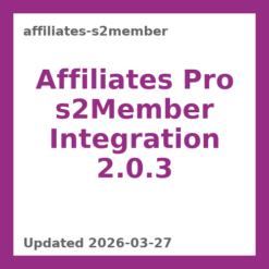 Affiliates Pro s2Member Integration 2.0.3