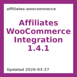 Affiliates WooCommerce Integration 1.4.1