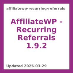 AffiliateWP – Recurring Referrals 1.9.2