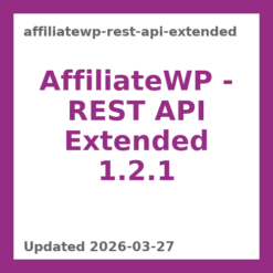 AffiliateWP – REST API Extended 1.2.1