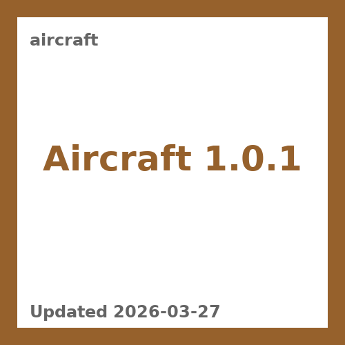 Aircraft 1.0.1