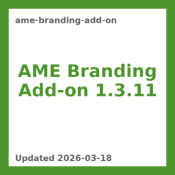 AME Branding Add-on 1.3.11