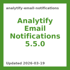 Analytify Email Notifications 5.5.0