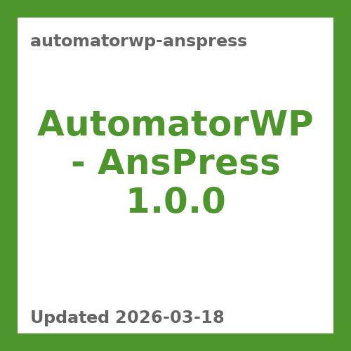 AutomatorWP – AnsPress 1.0.0