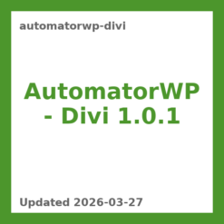 AutomatorWP - Divi 1.0.1