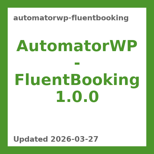 AutomatorWP - FluentBooking 1.0.0