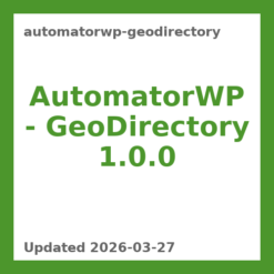 AutomatorWP - GeoDirectory 1.0.0