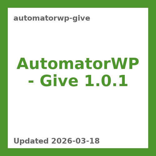 AutomatorWP – Give 1.0.1