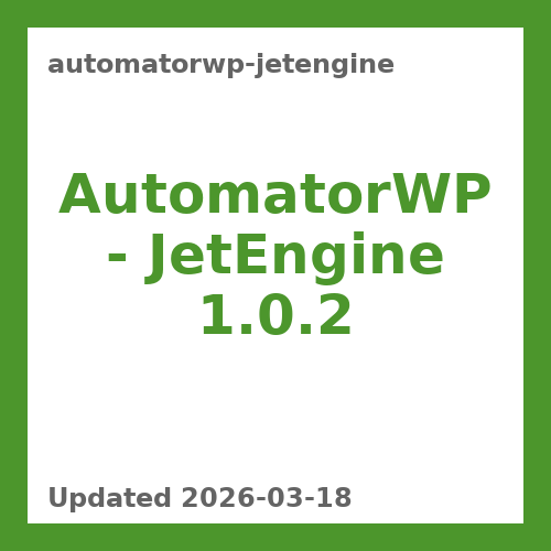 AutomatorWP - JetEngine 1.0.2