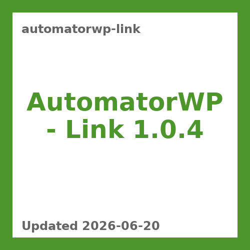 AutomatorWP – Link 1.0.4