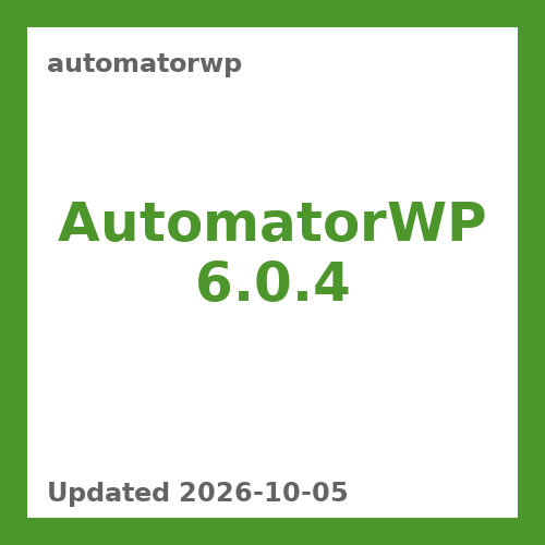 AutomatorWP 6.0.4