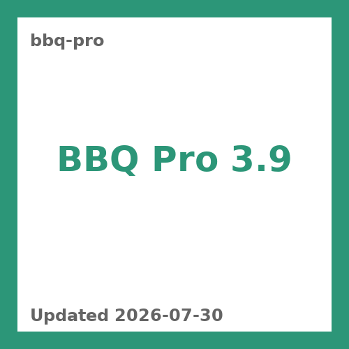 BBQ Pro 3.9