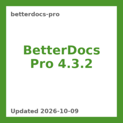 BetterDocs Pro 4.3.2
