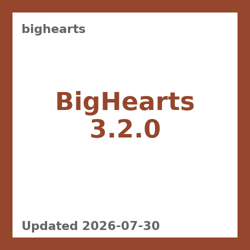 BigHearts 3.2.0