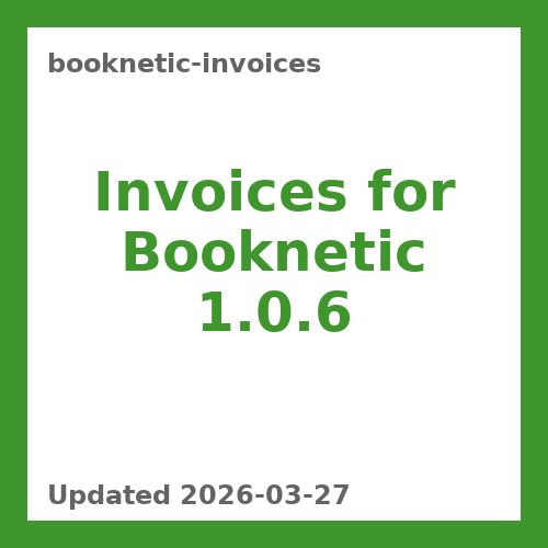 Invoices for Booknetic 1.0.6