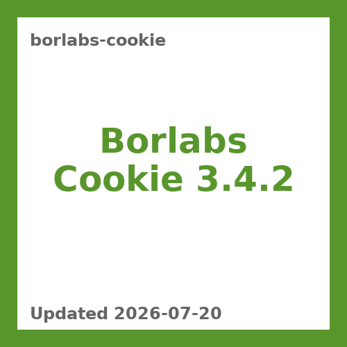 Borlabs Cookie 3.4.2