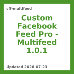 Custom Facebook Feed Pro – Multifeed 1.0.1