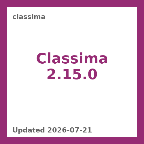 Classima 2.15.0
