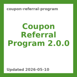 Coupon Referral Program 2.0.0