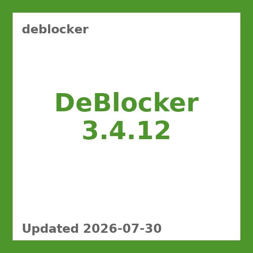 DeBlocker 3.4.12