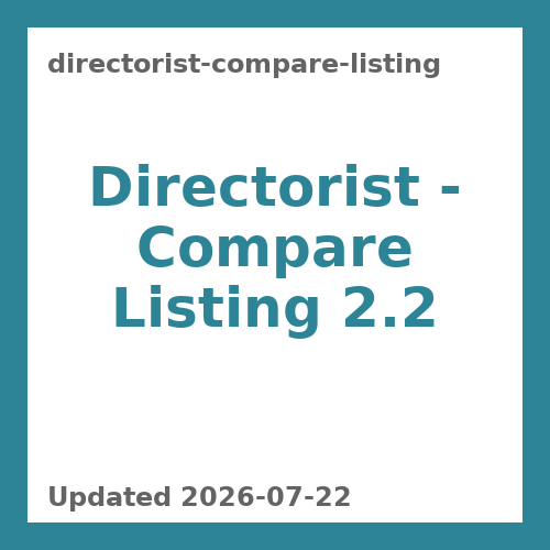 Directorist - Compare Listing 2.2