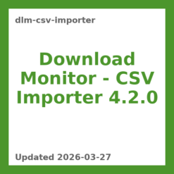 Download Monitor – CSV Importer 4.2.0