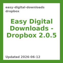 Easy Digital Downloads – Dropbox 2.0.5