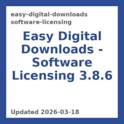Easy Digital Downloads - Software Licensing 3.8.6
