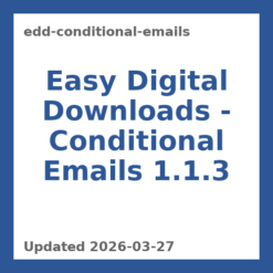 Digital Downloads Conditional Emails 1.1.3