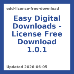 Easy Digital Downloads – License Free Download 1.0.1