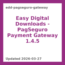 Easy Digital Downloads – PagSeguro Payment Gateway 1.4.5