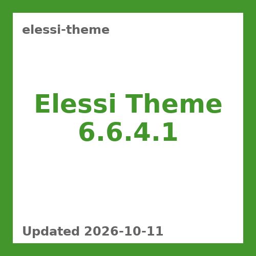 Elessi Theme 6.6.4.1