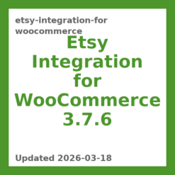 Etsy Integration for WooCommerce 3.7.6
