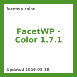FacetWP – Color 1.7.1
