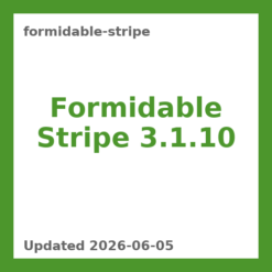Formidable Stripe 3.1.10